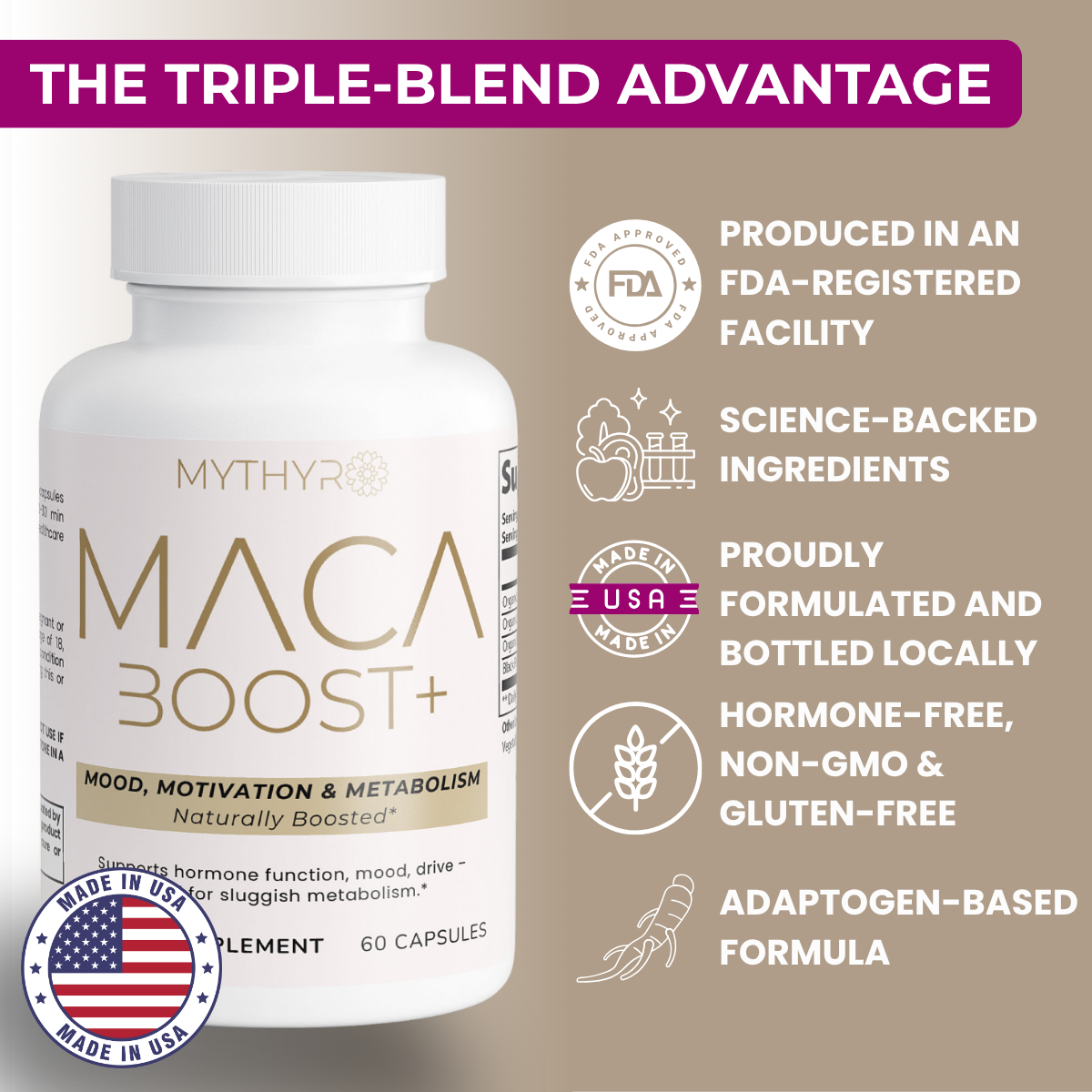 Maca BOOST+
